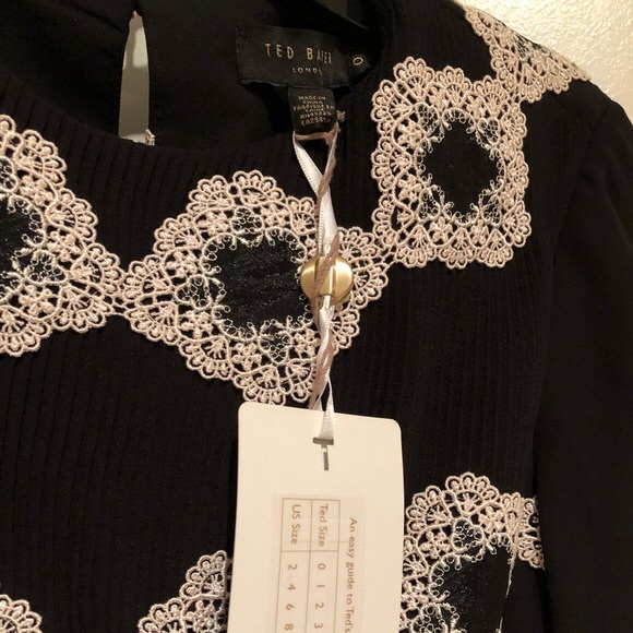 Ted Baker London Applique Detail Dress NWT - Picture 8 of 8
